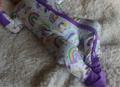 The 'Kate' Zipped Sleepsuit