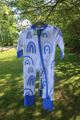 The 'Ronan' Zipped Sleepsuit
