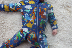 The 'Culann' Zipped Sleepsuit