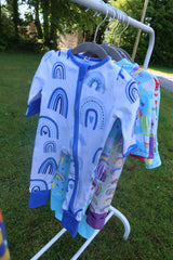 The 'Ronan' Zipped Sleepsuit