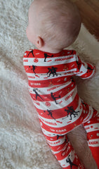 The 'Cork' Zipped Sleepsuit