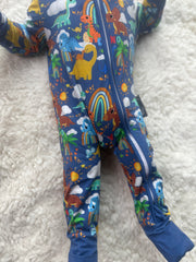 The 'Culann' Zipped Sleepsuit