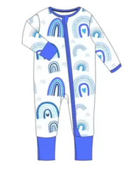 The 'Ronan' Zipped Sleepsuit