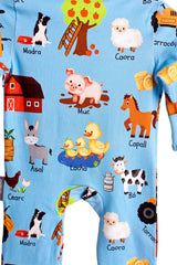 The ‘Tiarnán’ Zipped Sleepsuit