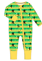 The 'Donegal' Zipped Sleepsuit