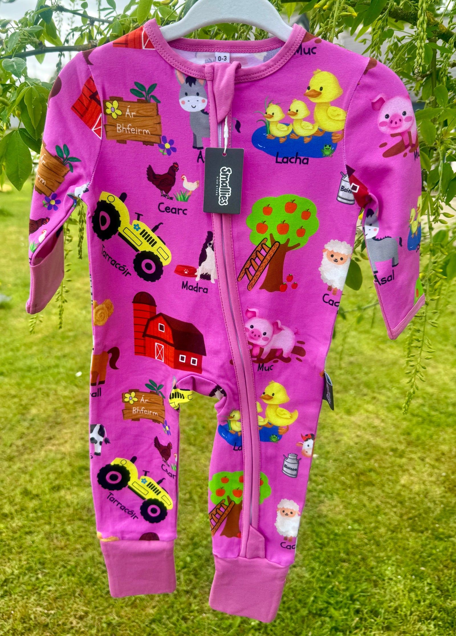 The ‘Róisín’ Zipped Sleepsuit