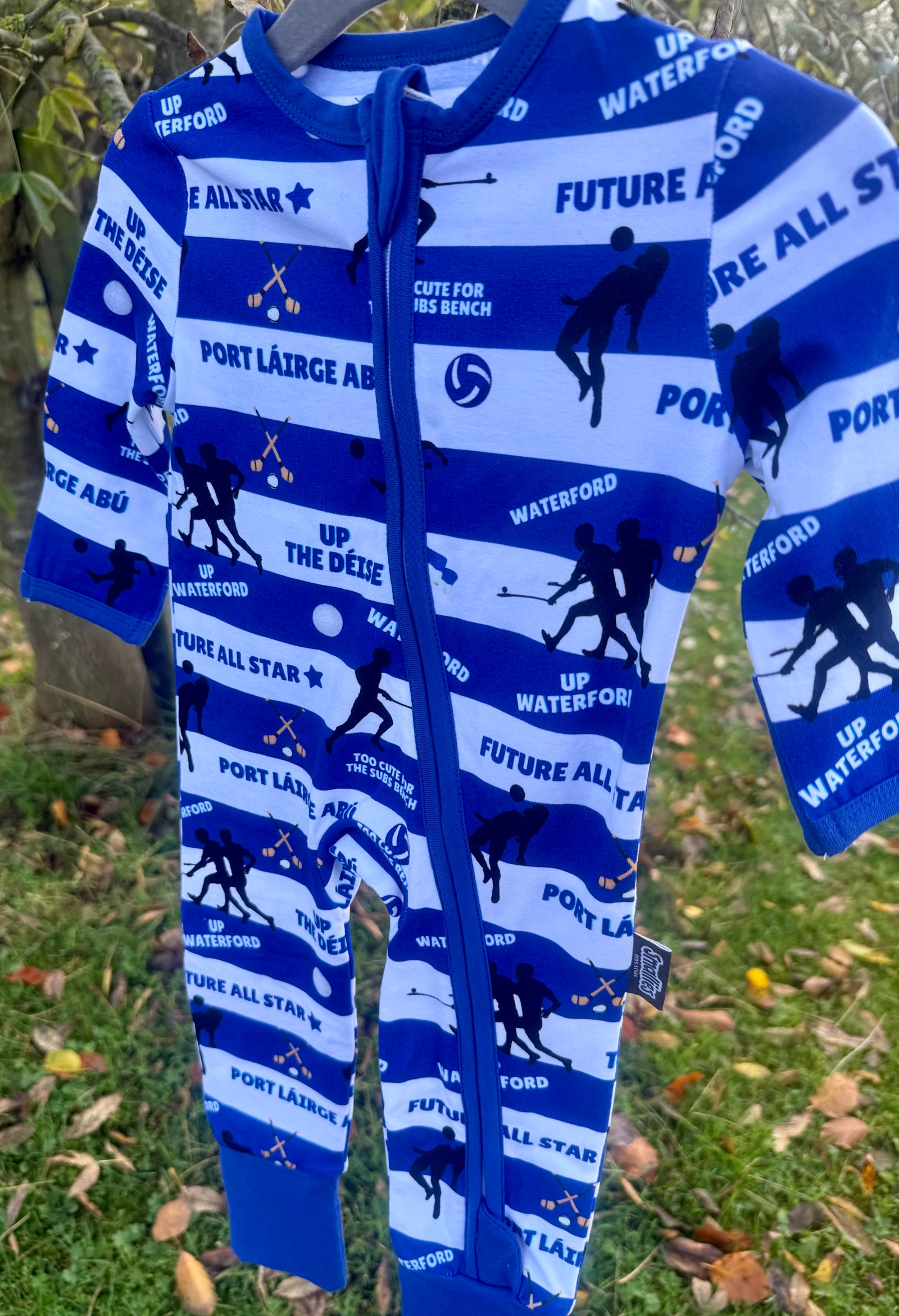 The 'Waterford' Zipped Sleepsuit