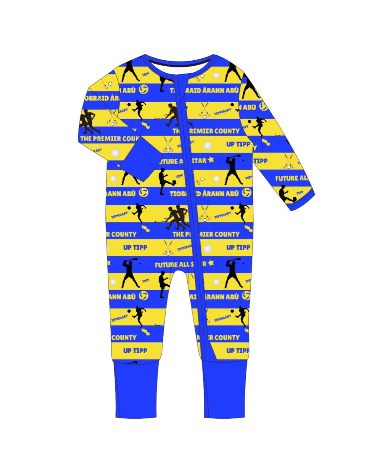 The 'Tipperary’ Zipped Sleepsuit