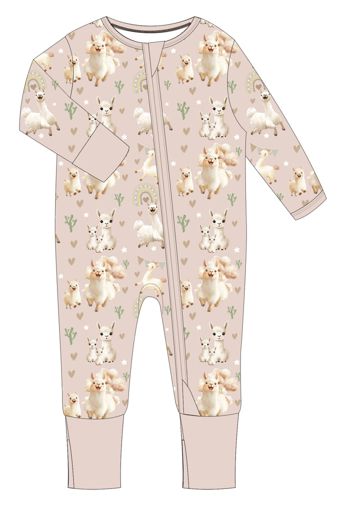 The 'Naoise' Zipped Sleepsuit