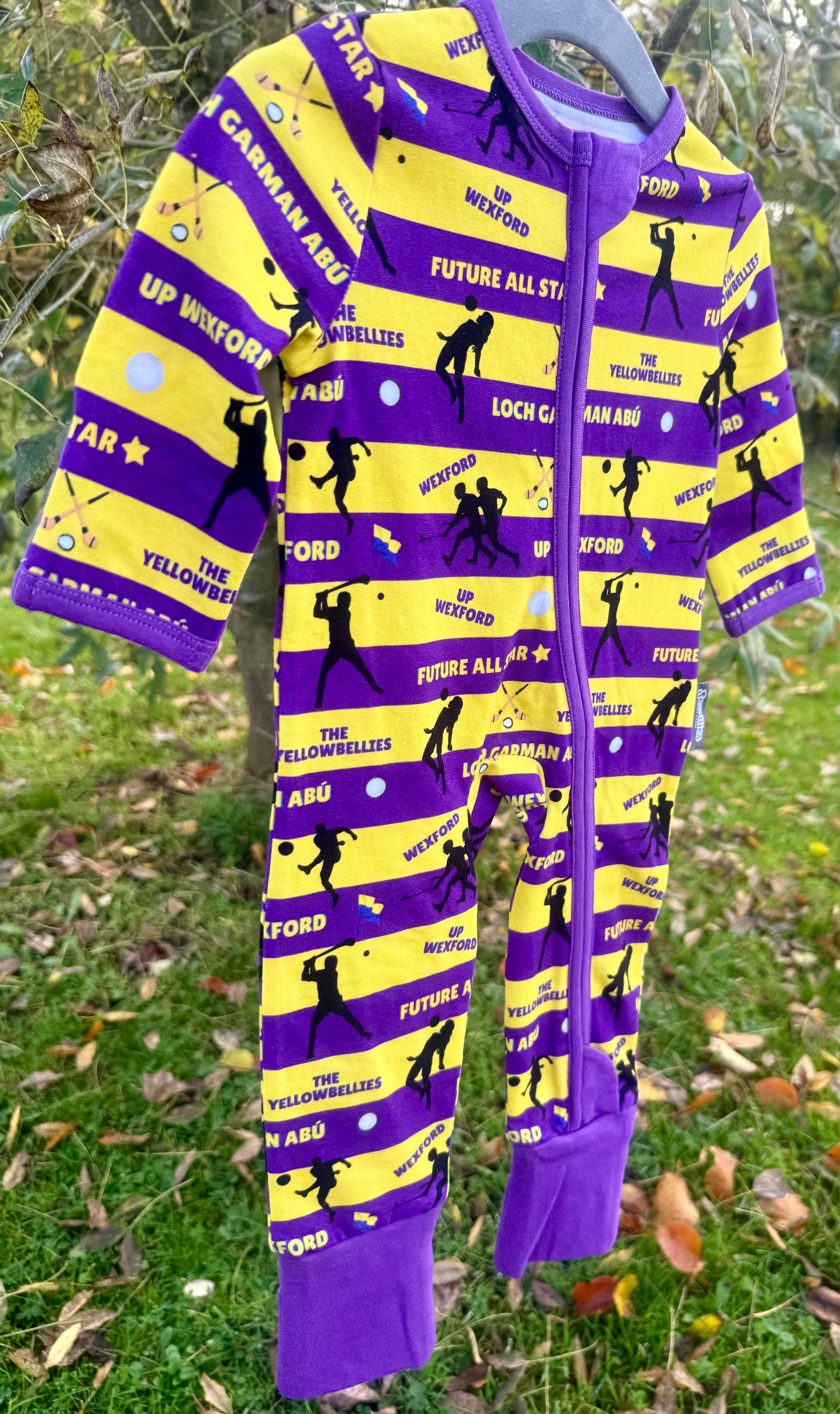 The 'Wexford' Zipped Sleepsuit