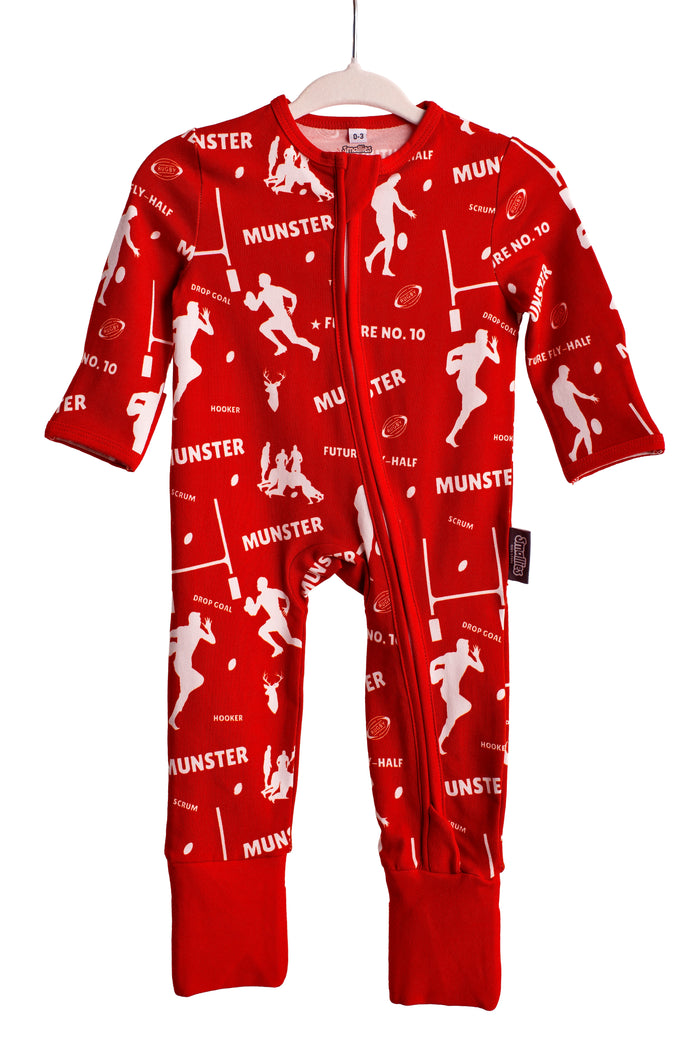 The 'Munster' Zipped Sleepsuit