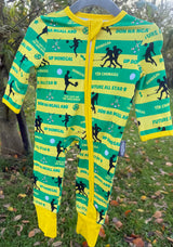 The 'Donegal' Zipped Sleepsuit