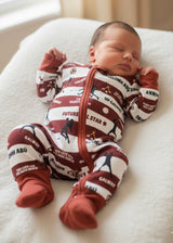 The 'Galway' Zipped Sleepsuit