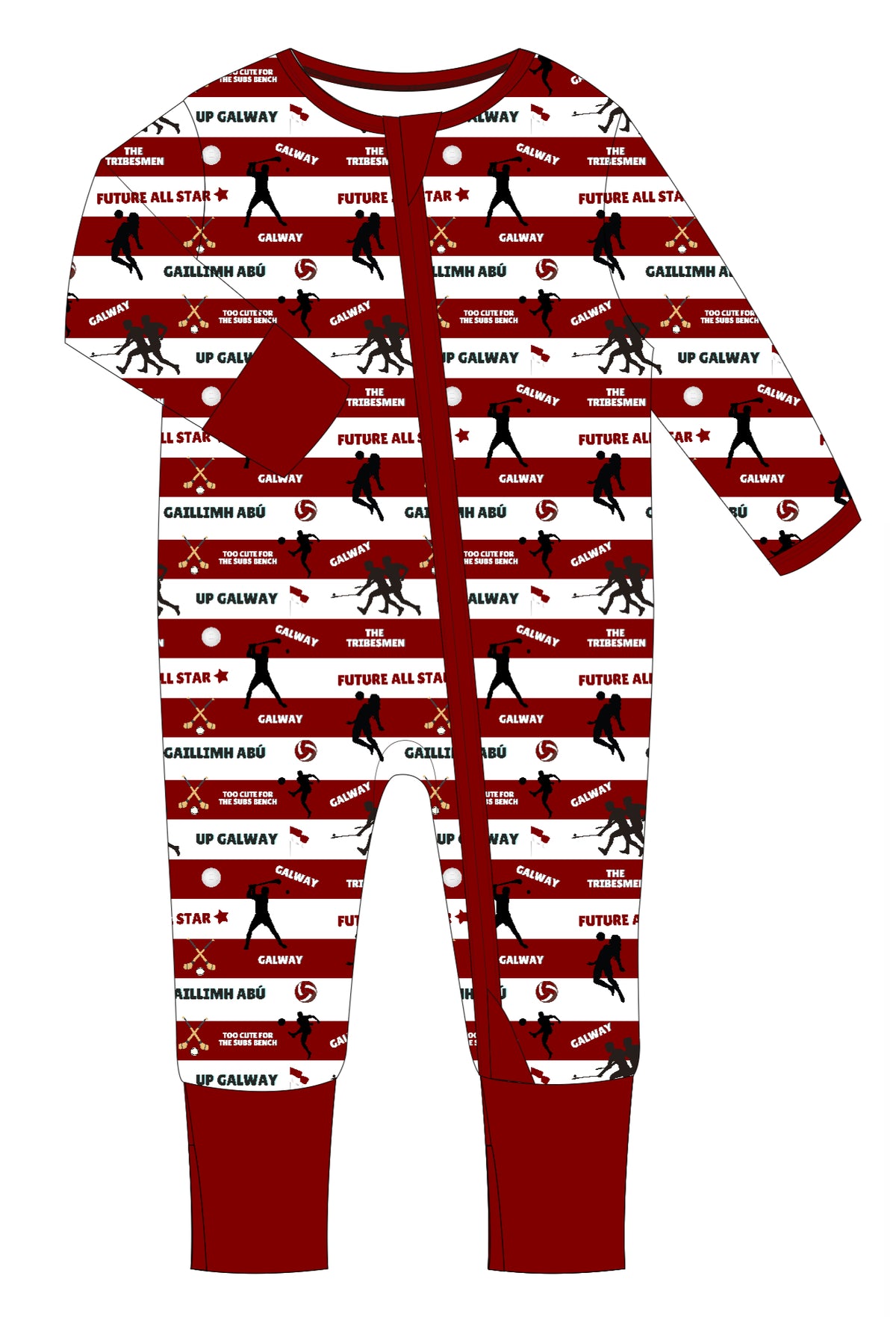 The 'Galway' Zipped Sleepsuit