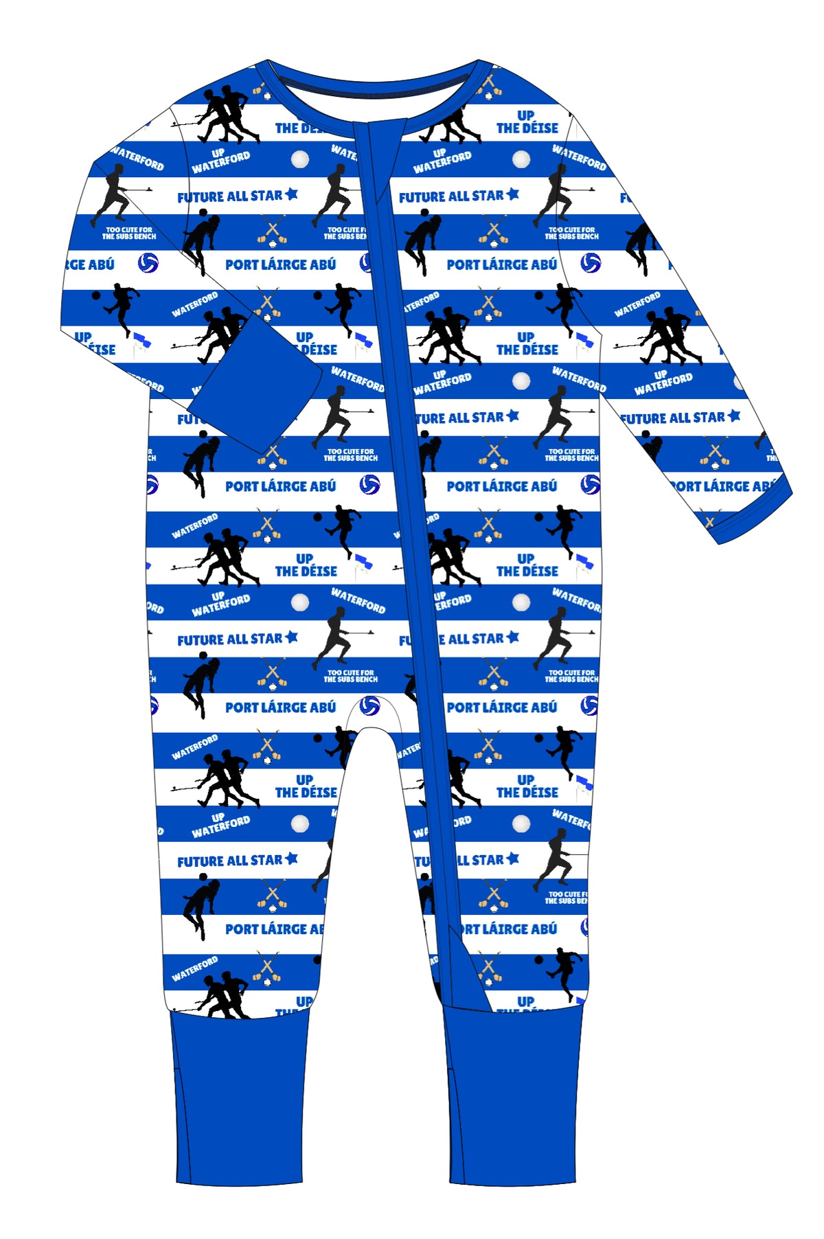 The 'Waterford' Zipped Sleepsuit