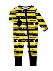 The 'Kilkenny' Zipped Sleepsuit