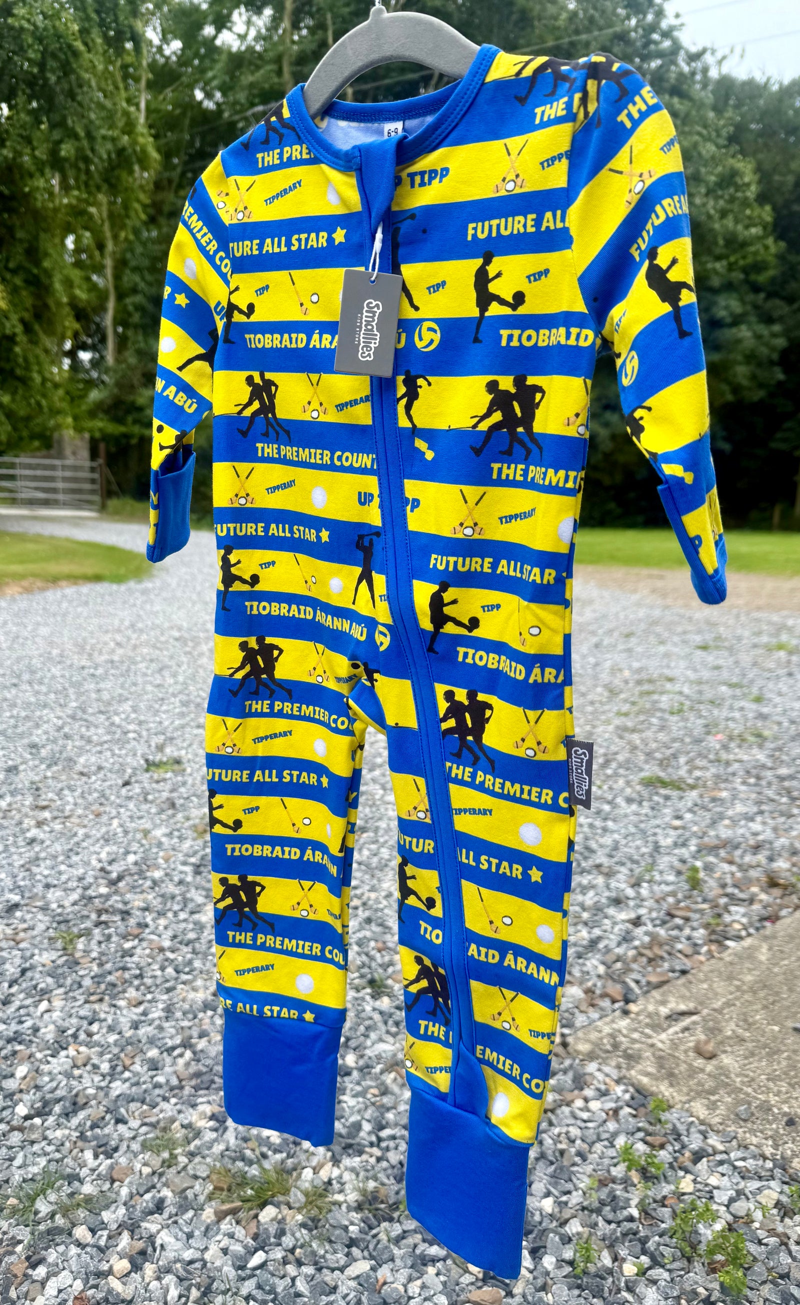 The 'Tipperary’ Zipped Sleepsuit