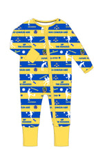 The 'Roscommon' Zipped Sleepsuit