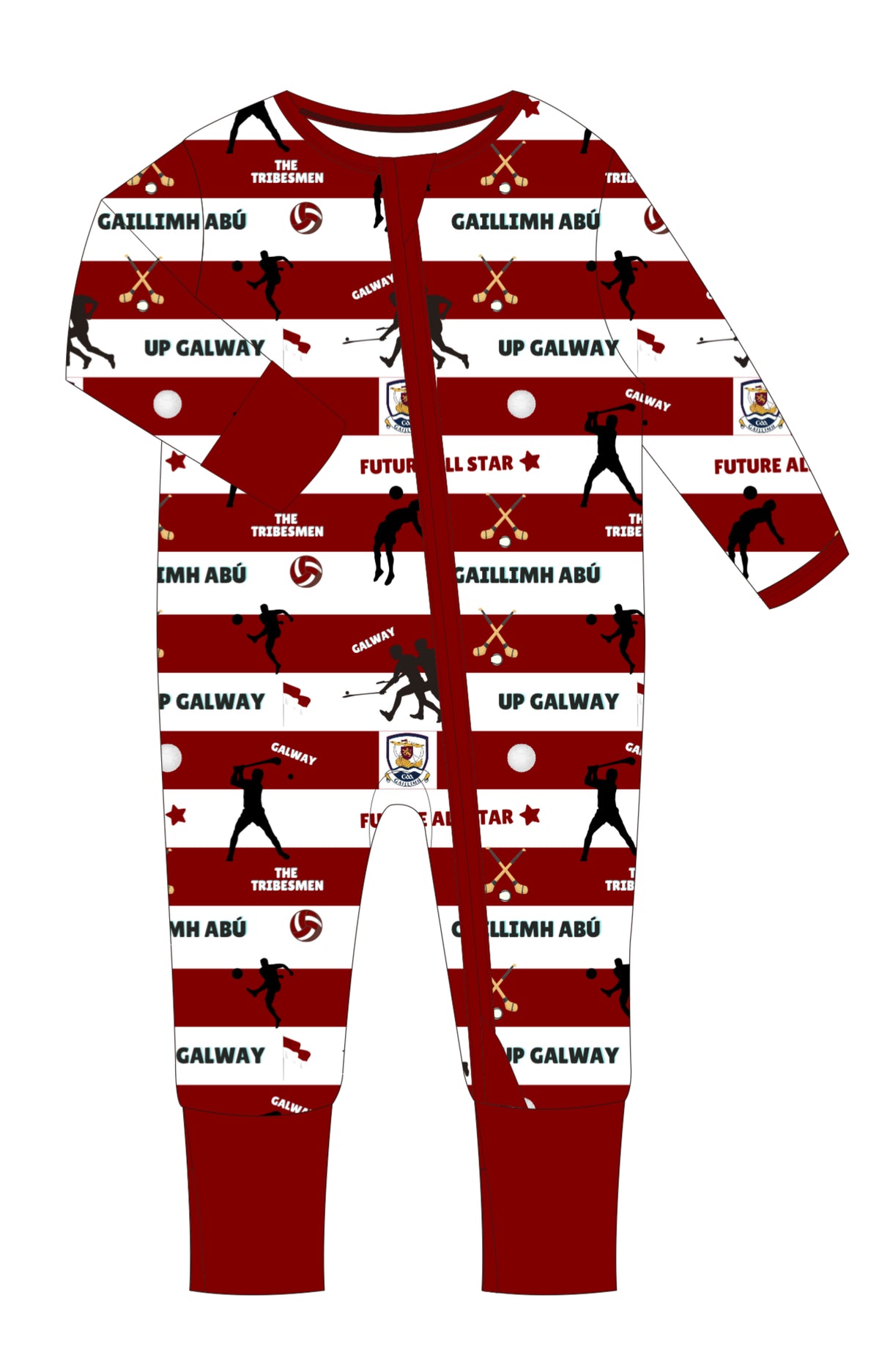 The 'Galway' Zipped Sleepsuit
