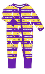The 'Wexford' Zipped Sleepsuit