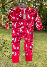 The 'Liverpool' Zipped Sleepsuit