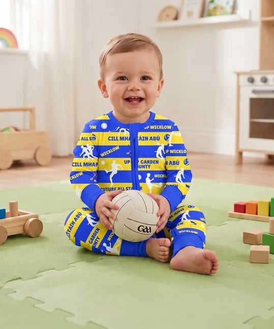 The 'Wicklow' Zipped Sleepsuit