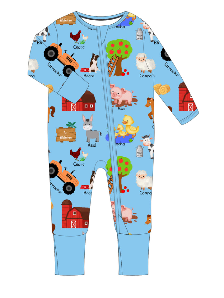 The Tiarnán Zipped Sleepsuit