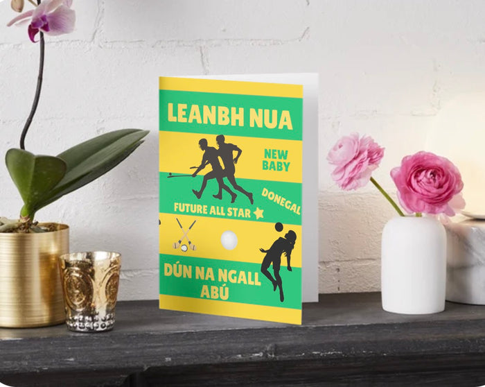Donegal 'Leanbh Nua' Card