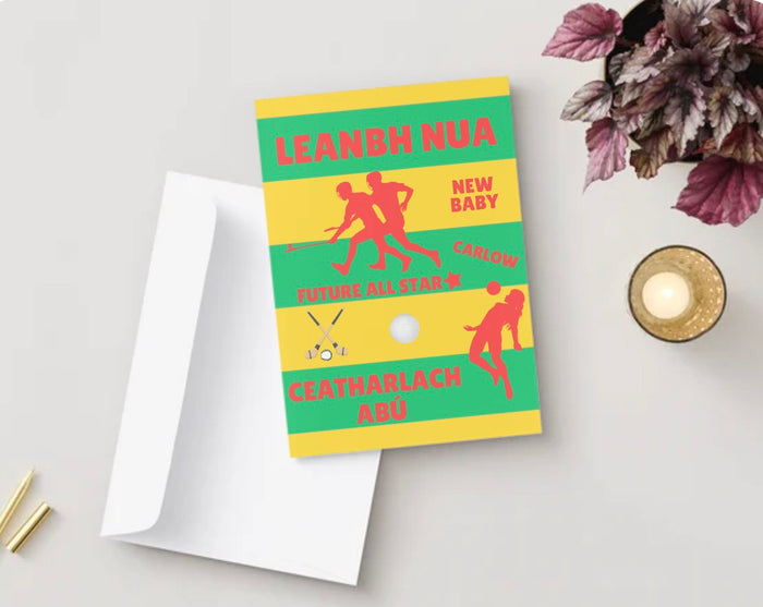 Carlow 'Leanbh Nua' Card