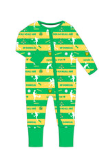 The 'Donegal' Zipped Sleepsuit