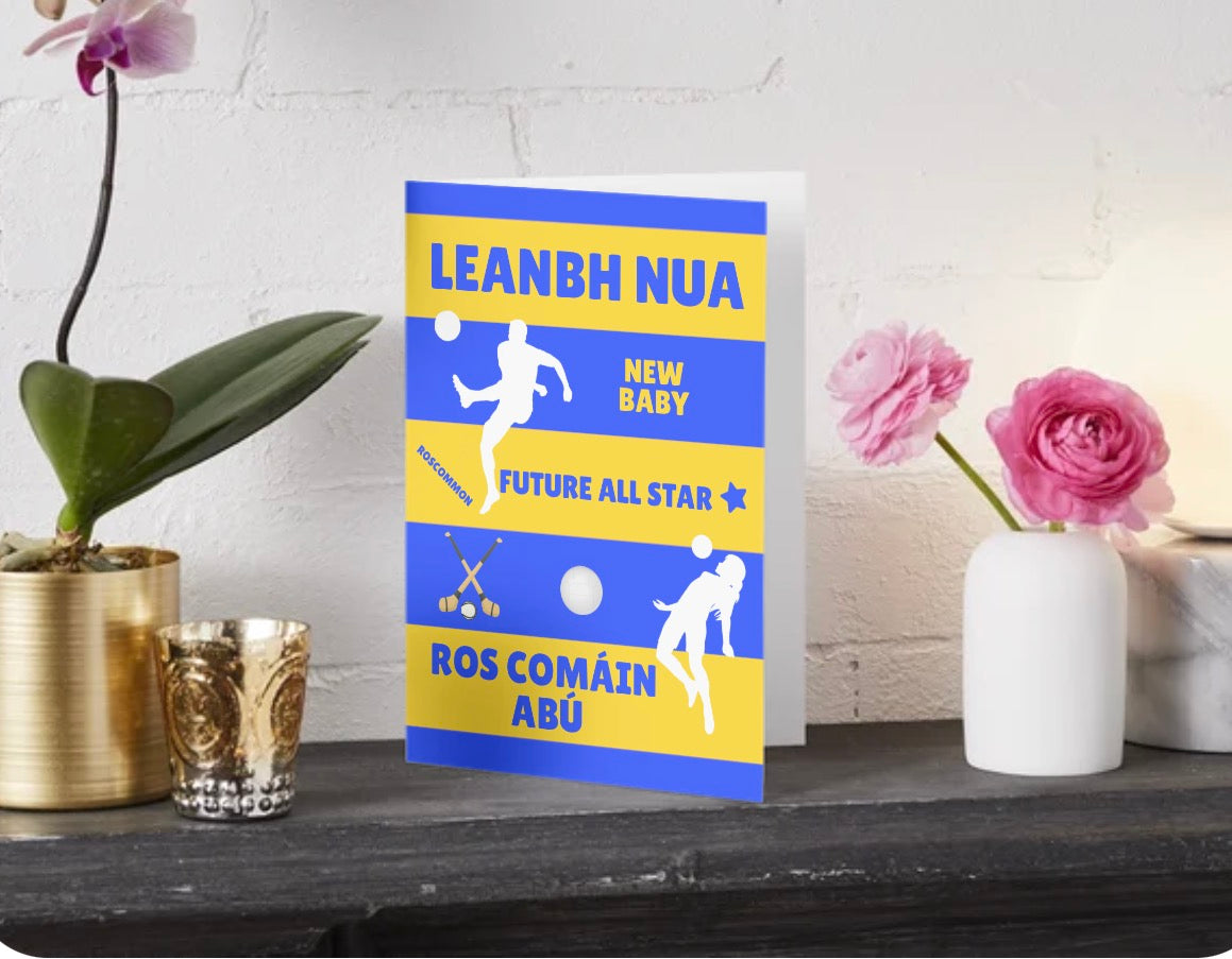 Roscommon 'Leanbh Nua' Card