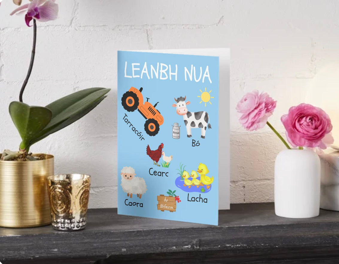Tiarnán “Leanbh Nua” New Baby Card