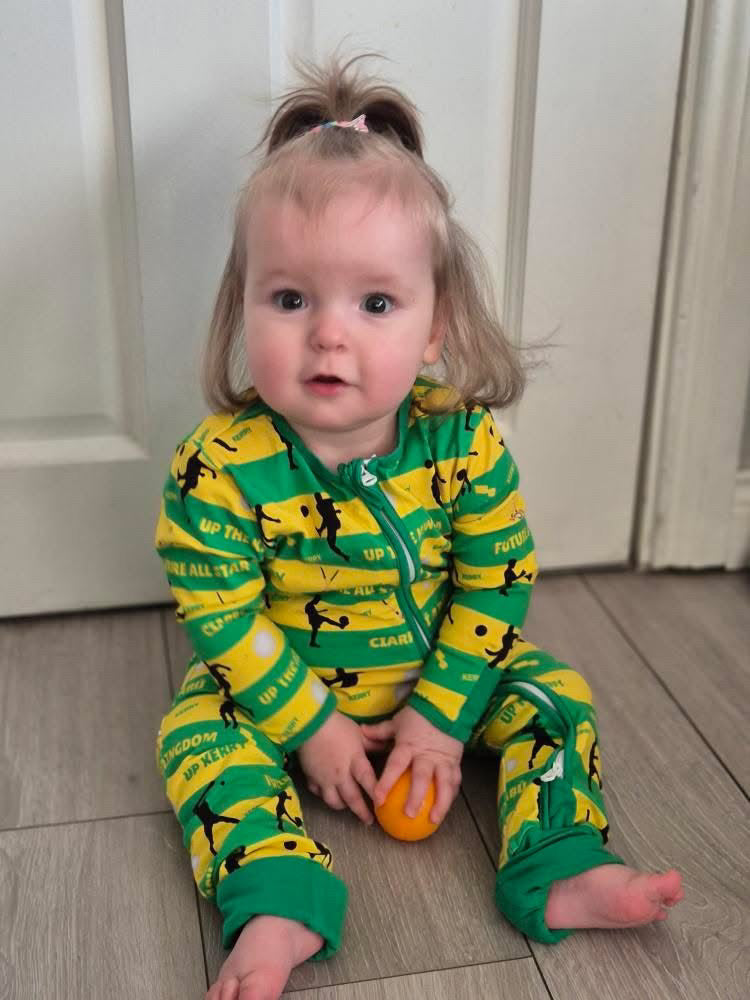 The 'Kerry’ Zipped Sleepsuit