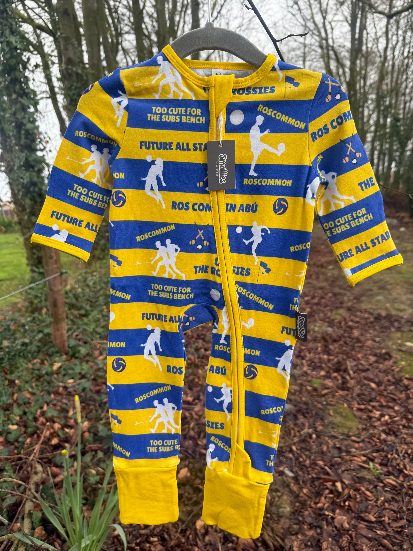 The 'Roscommon' Zipped Sleepsuit