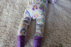The 'Kate' Zipped Sleepsuit