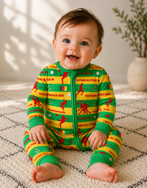 The 'Carlow' Zipped Sleepsuit