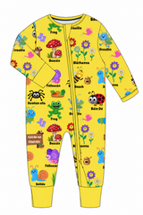The ‘Clodagh’ Zipped Sleepsuit