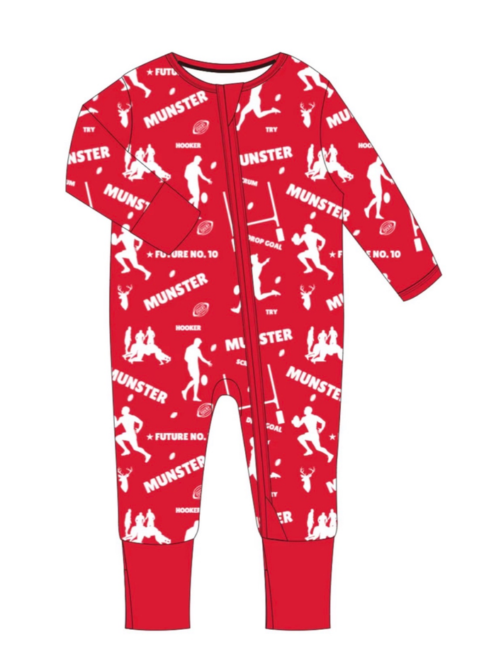 The 'Munster' Zipped Sleepsuit