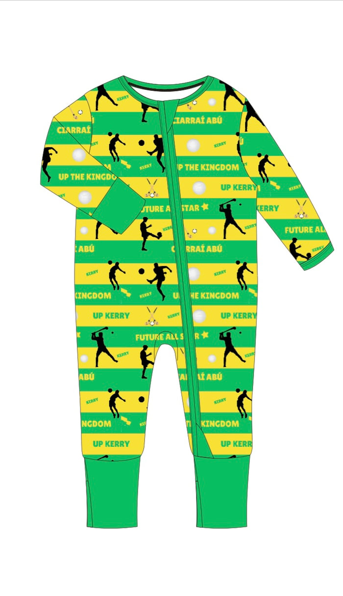 The 'Kerry’ Zipped Sleepsuit