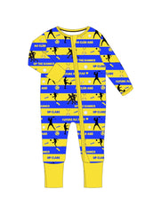 The 'Clare' Zipped Sleepsuit
