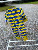 The 'Clare' Zipped Sleepsuit