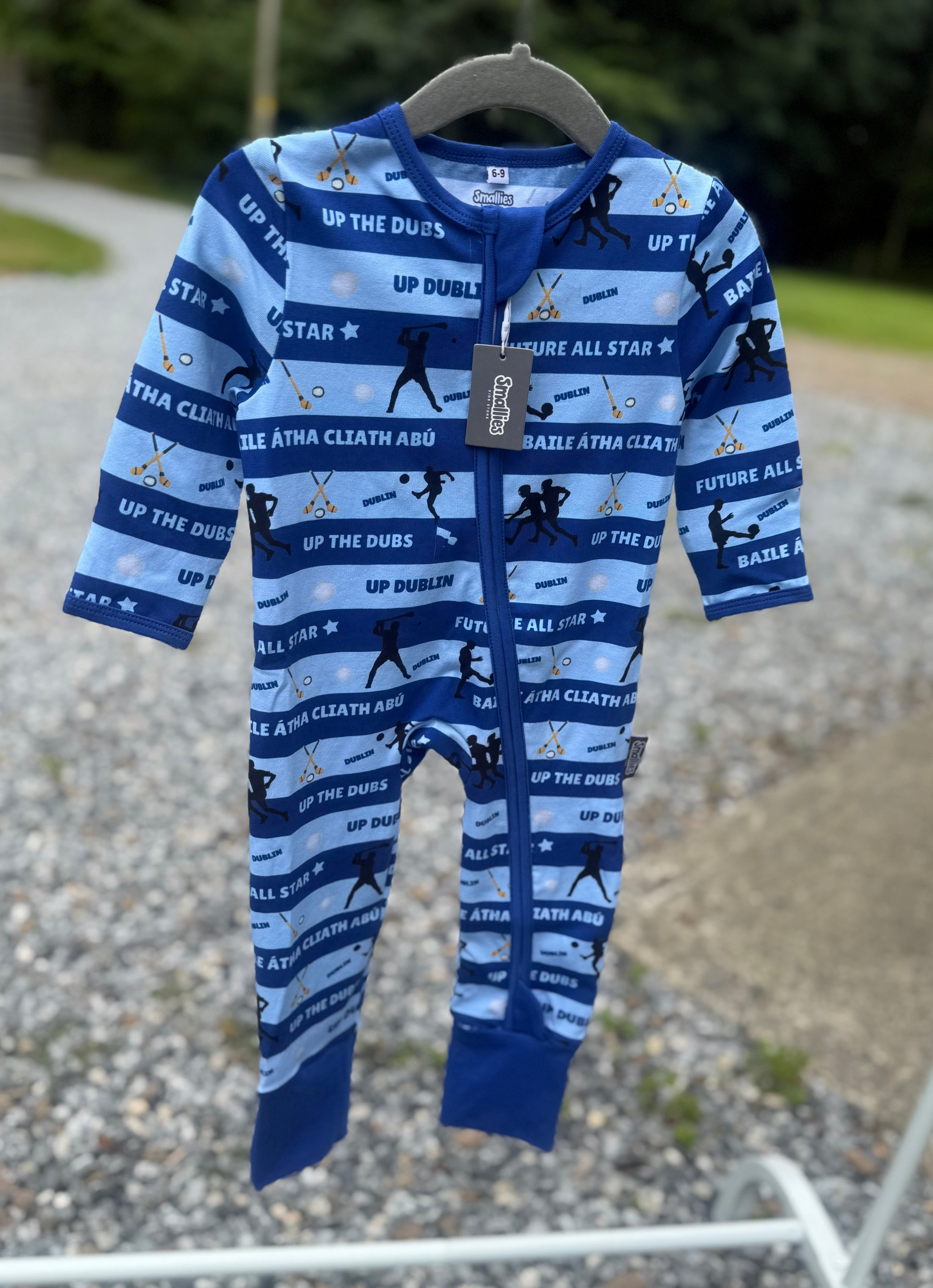 The 'Dublin' Zipped Sleepsuit