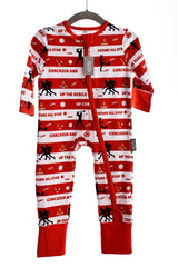 The 'Cork' Zipped Sleepsuit