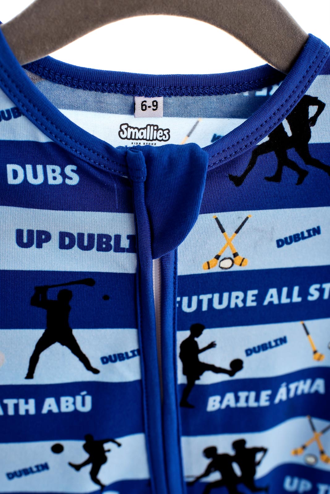 The 'Dublin' Zipped Sleepsuit