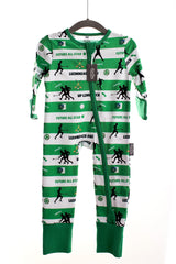 The 'Limerick' Zipped Sleepsuit