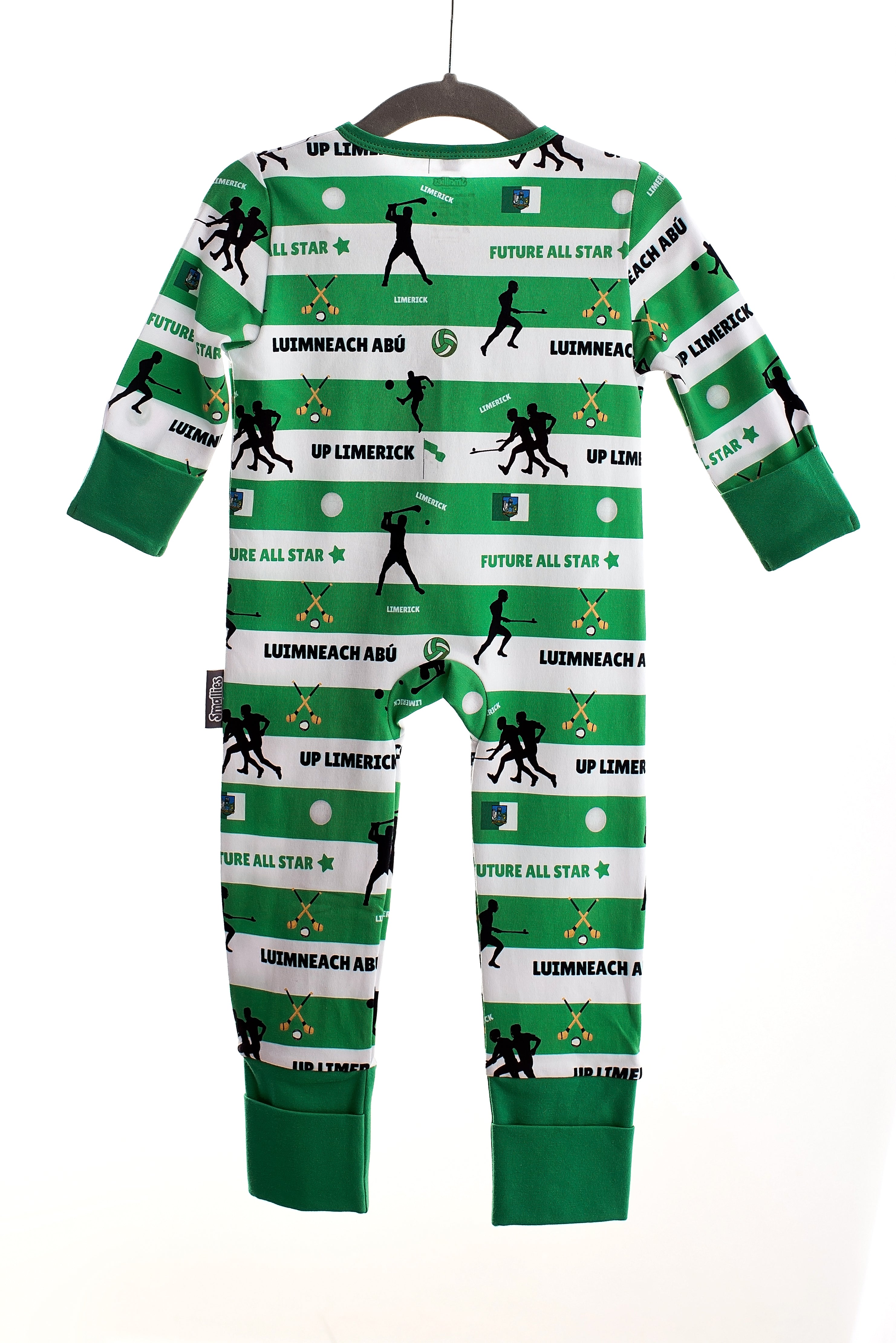 The 'Limerick' Zipped Sleepsuit