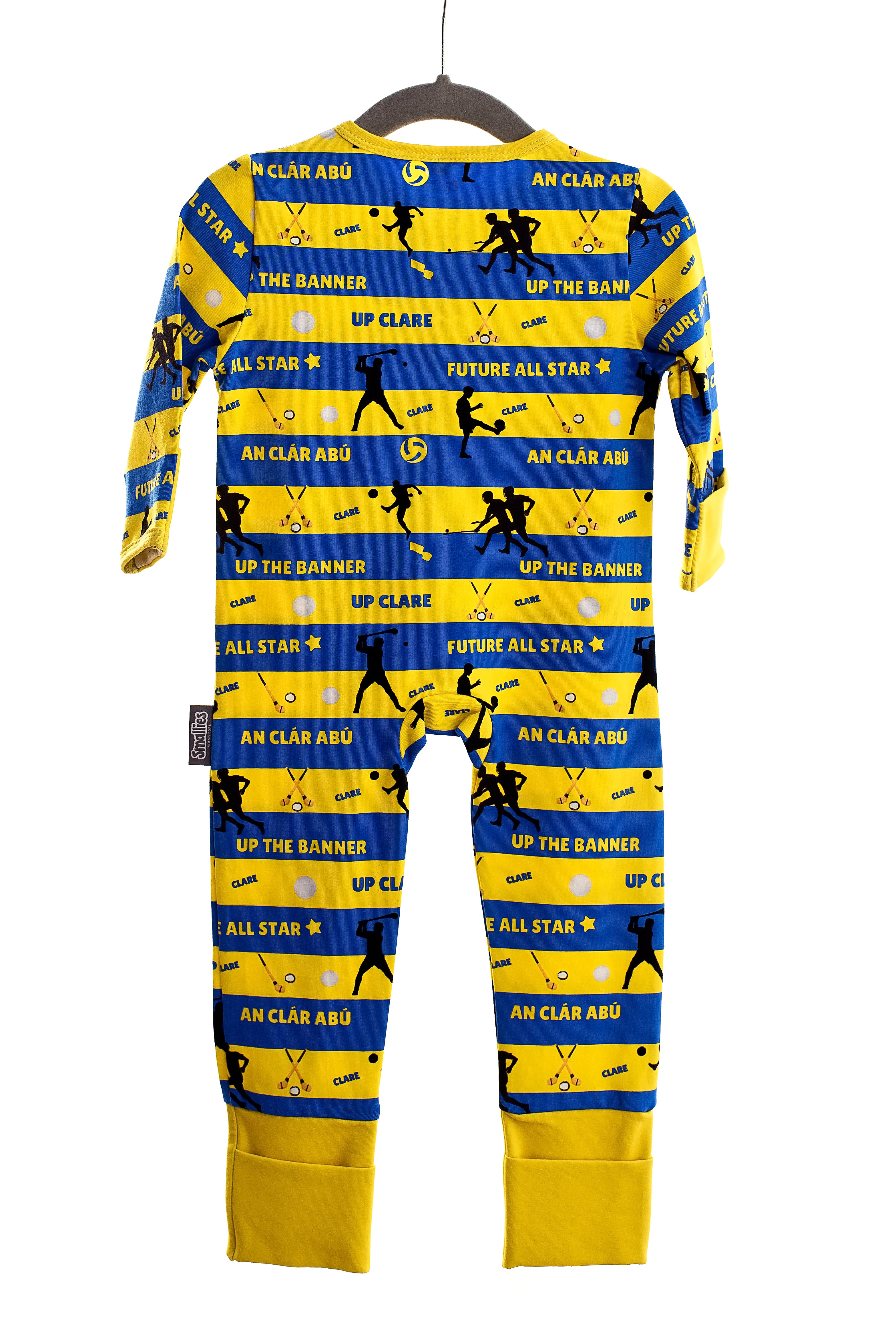 The 'Clare' Zipped Sleepsuit