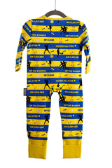 The 'Clare' Zipped Sleepsuit