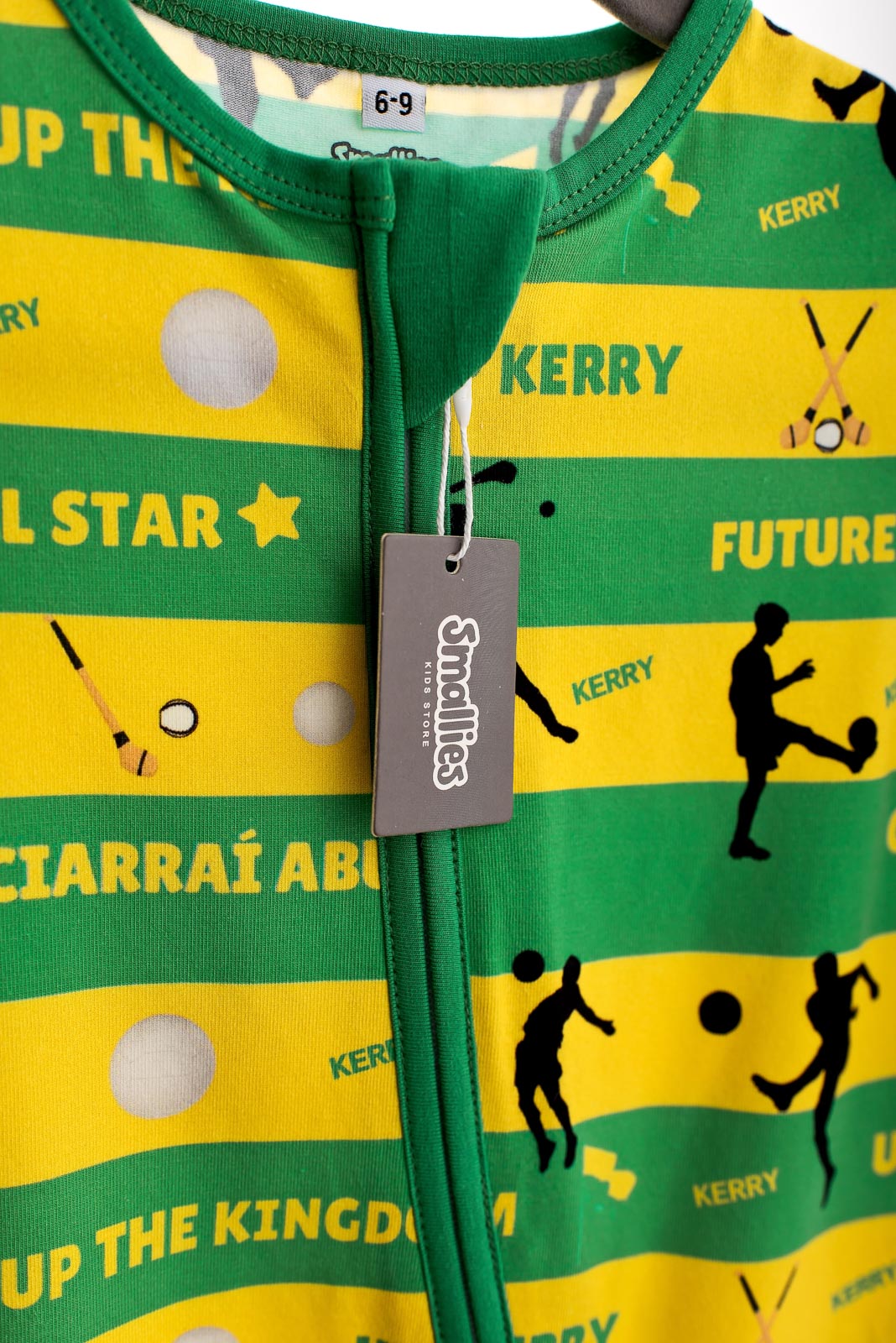 The 'Kerry’ Zipped Sleepsuit