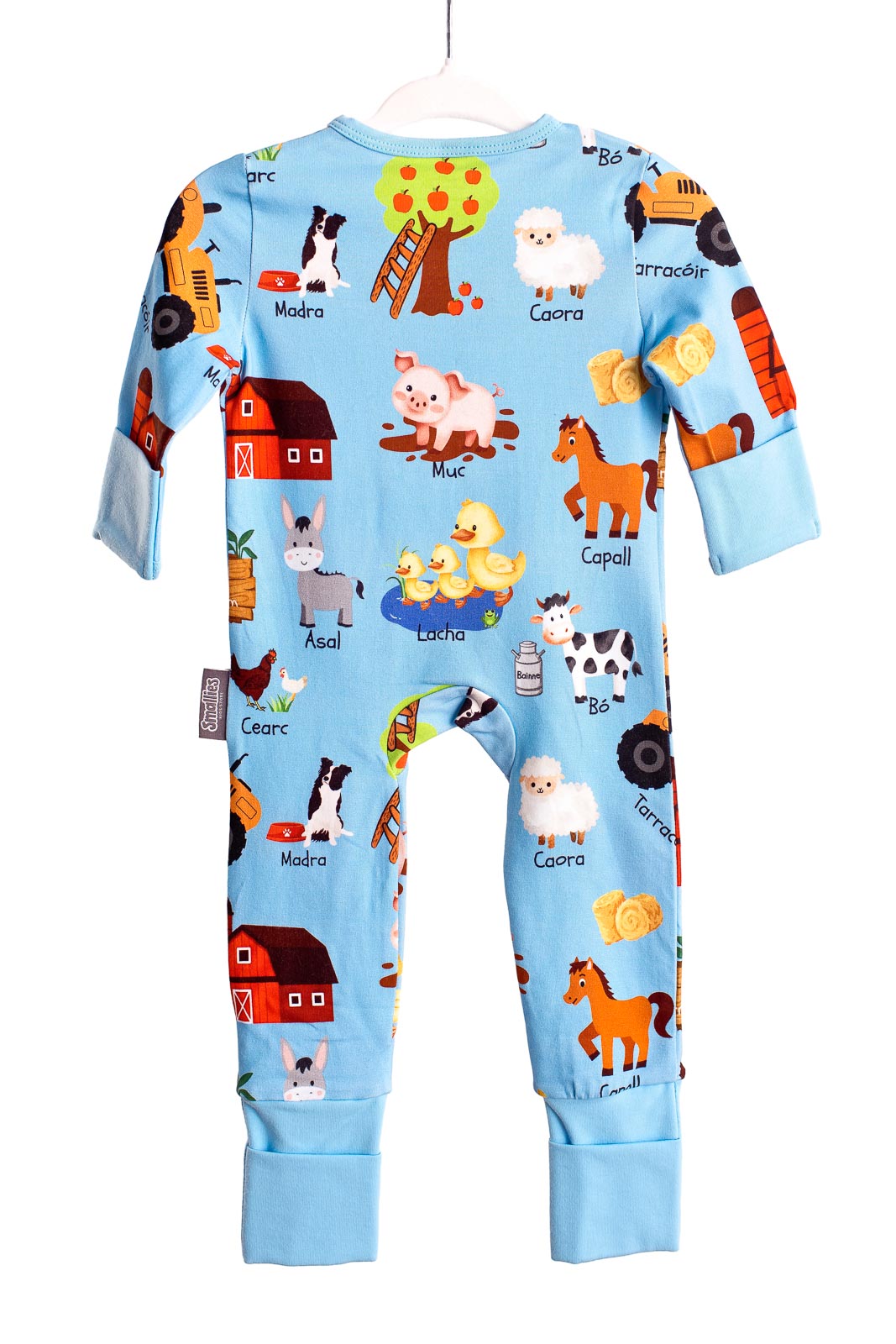 The ‘Tiarnán’ Zipped Sleepsuit